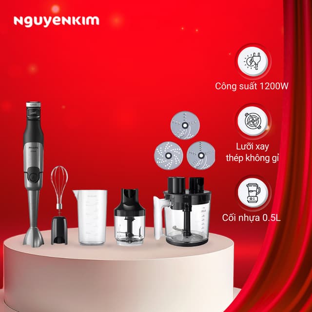 Máy xay cầm tay Philips HR2685/00 - Ảnh 1