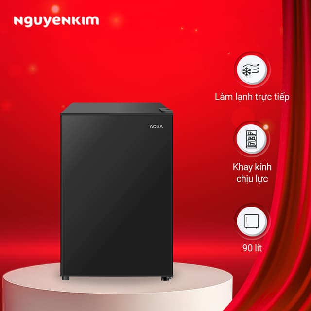 Tủ lạnh Aqua 90 lít AQR-D100FA(BS) - Ảnh 8