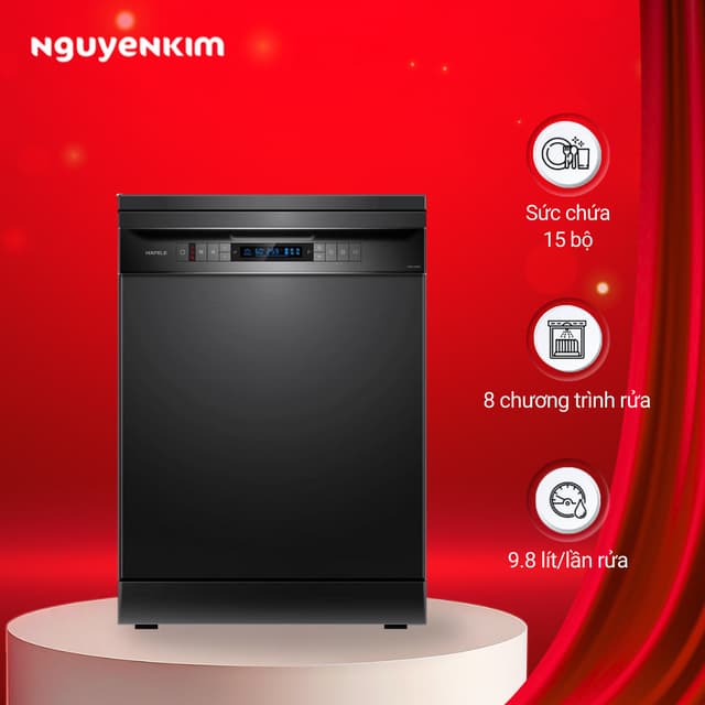 Máy rửa chén độc lập Hafele HDW-F605B (535.29.660) - Ảnh 6