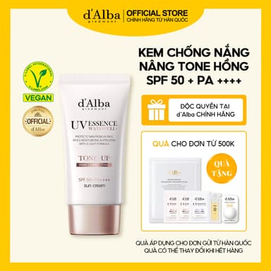 So sánh giá [d'Alba Official] Kem chống nắng nâng tông da Waterfull Tone-up Sun Cream SPF 50+ 50ml rẻ nhất?