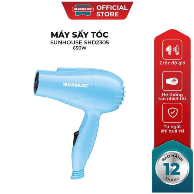 Máy sấy tóc Sunhouse SHD2305 - Ảnh 10