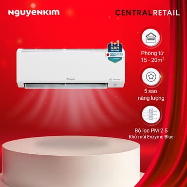 So sánh giá [Lắp đặt 0đ] Máy lạnh Daikin Inverter 1.5 HP ATKF35YVMV/ARKF35YVMV rẻ nhất?