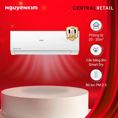 So sánh giá [Lắp đặt 0đ] Máy lạnh Aqua Inverter 2 HP AQA-RV18QE rẻ nhất?