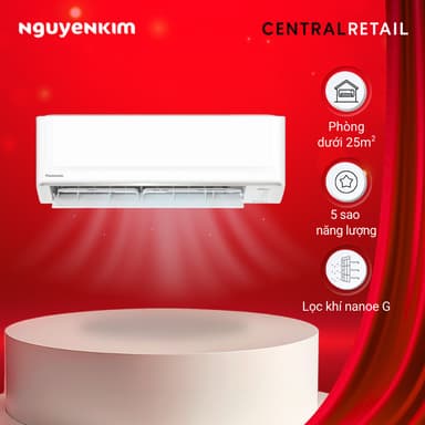 So sánh giá [Lắp đặt 0đ] Máy lạnh Panasonic Inverter 2 HP CU/CS-PU18AKH-8 rẻ nhất?