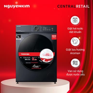 So sánh giá Máy giặt cửa trước Toshiba Inverter 10.5 kg TW-T21BU115UWV(MG) rẻ nhất?