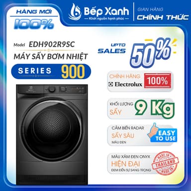 So sánh giá [FREESHIP HCM] Máy sấy bơm nhiệt Electrolux UltimateCare 9 kg EDH902R9SC - Nhập Thái Lan rẻ nhất?