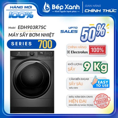 So sánh giá [FREESHIP HCM] Máy sấy bơm nhiệt Electrolux UltimateCare 9 kg EDH903R7SC - Nhập Thái Lan rẻ nhất?
