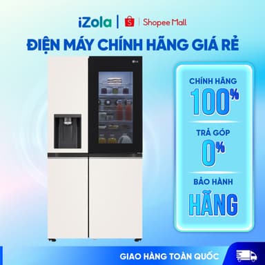 So sánh giá Tủ lạnh LG Inverter 635 lít Side By Side InstaView Door-in-Door GR-X257BG - Hàng chính hãng rẻ nhất?