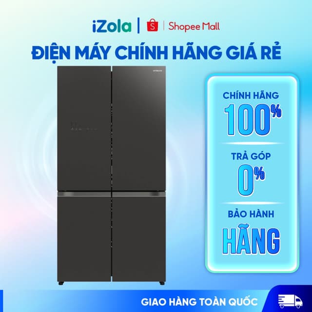 R-WB640VGV0(GMG) - Tủ lạnh Hitachi Inverter 569 lít Multi Door R-WB640VGV0 GMG - Hàng chính hãng - Ảnh 11