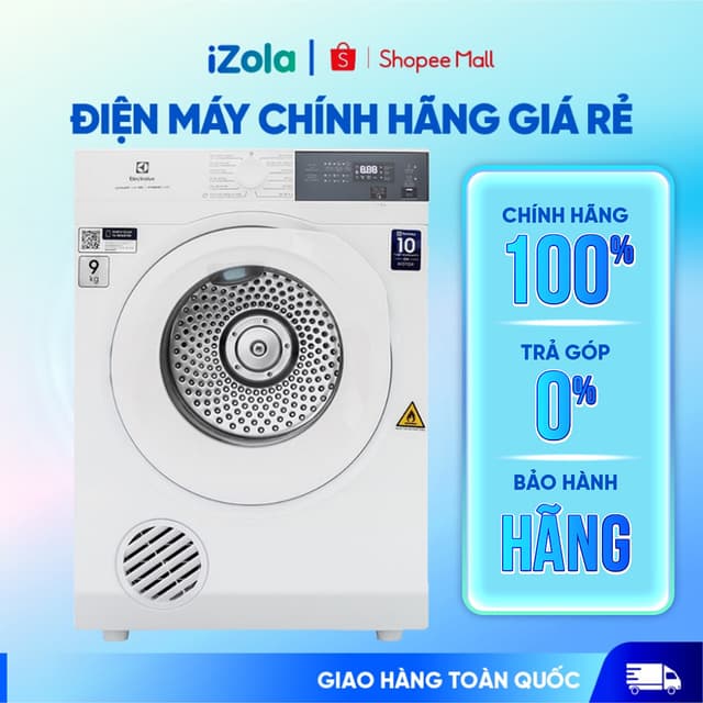 EDS904H3WC - Máy sấy thông hơi Electrolux UltimateCare 9 kg EDS904H3WC - Ảnh 4