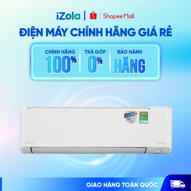 FTKZ25VVMV - Máy lạnh Daikin Inverter 1 HP FTKZ25VVMV - Hàng chính hãng - Ảnh 1