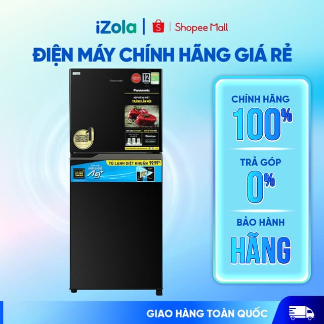 NR-TV261BPKV - Tủ lạnh Panasonic Inverter 234 lít NR-TV261BPKV - Hàng chính hãng - Ảnh 4