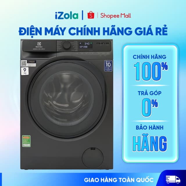 EWF9023P5SC - Máy giặt Electrolux UltimateCare 500 Inverter 9 kg EWF9023P5SC - Hàng chính hãng - Ảnh 7