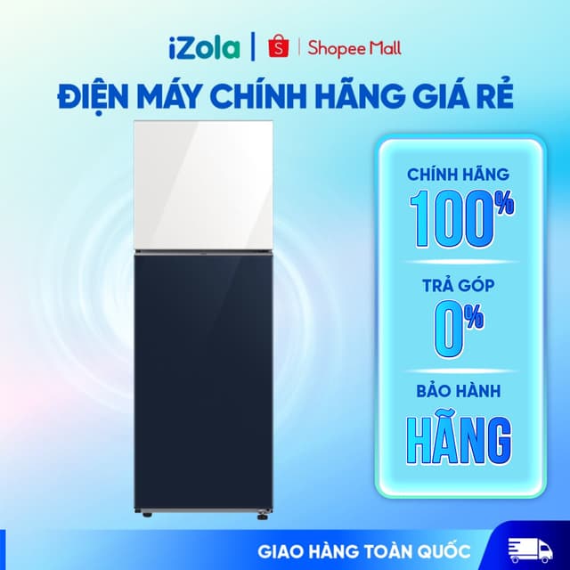 RT31CB56248A/SV - Tủ lạnh Samsung Inverter 305 lít Bespoke RT31CB56248ASV - Hàng chính hãng - Ảnh 1