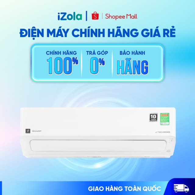 Máy lạnh Sharp Inverter 1.5 HP AH-XP13CMW - Hàng chính hãng - Ảnh 11