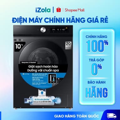 So sánh giá Máy giặt Samsung Bespoke AI EcoBubble Inverter 10 kg WW10DB7U34GBSV - Hàng chính hãng rẻ nhất?
