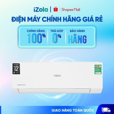 So sánh giá AQA-RV10QA3 - Máy lạnh AQUA Inverter 1 HP AQA-RV10QA3 - Hàng chính hãng rẻ nhất?
