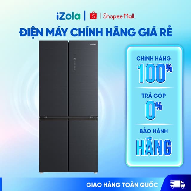 Tủ lạnh Toshiba Inverter 515 lít Multi Door GR-RF677WI-PMV(06)-MG - Hàng chính hãng - Ảnh 9