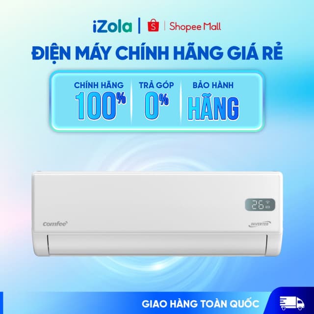 CFS-18VGPF - Máy lạnh Comfee Inverter 2 HP CFS-18VGPF - Hàng chính hãng - Ảnh 10