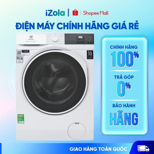 EWW9024P3WC - Máy giặt sấy Electrolux UltimateCare 300 Inverter giặt 9 kg - sấy 6 kg EWW9024P3WC - Ảnh 4