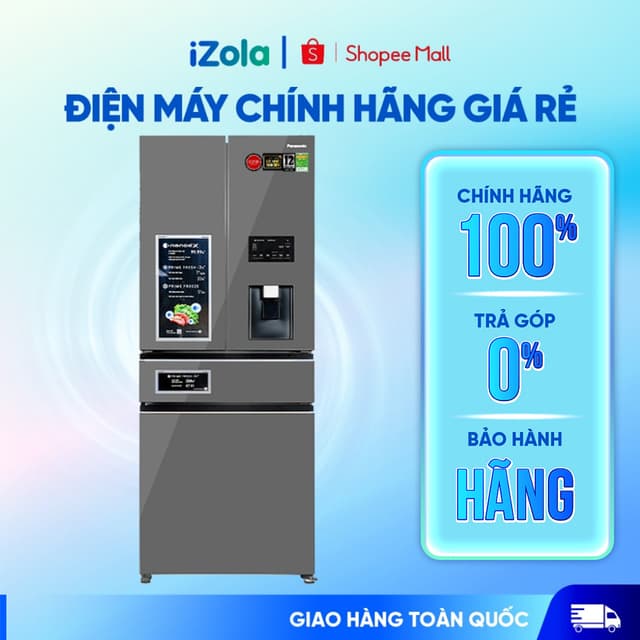 Tủ lạnh Panasonic Inverter 540 lít Multi Door PRIME+ Edition NR-YW590YMMV - Hàng chính hãng - Ảnh 12