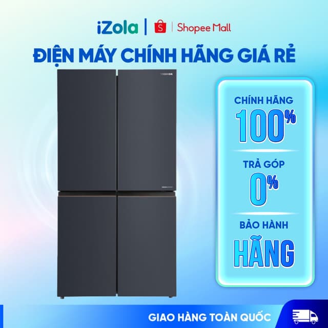 Tủ lạnh Toshiba Inverter 711 lít Multi Door GR-RF900WI-PMV(06)-MG - Hàng chính hãng - Ảnh 1