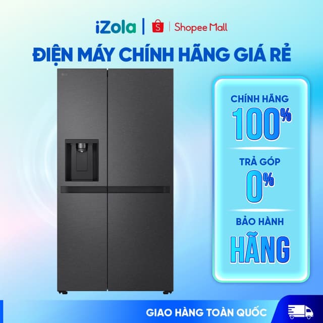 LSI63BLMA - Tủ lạnh LG Inverter 641 lít Side By Side LSI63BLMA - Hàng chính hãng - Ảnh 7