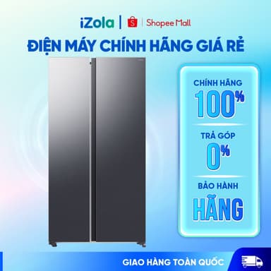So sánh giá RS70F65Q3FSV - Tủ lạnh Samsung Inverter 655 lít Side By Side RS70F65Q3FSV - Hàng chính hãng rẻ nhất?