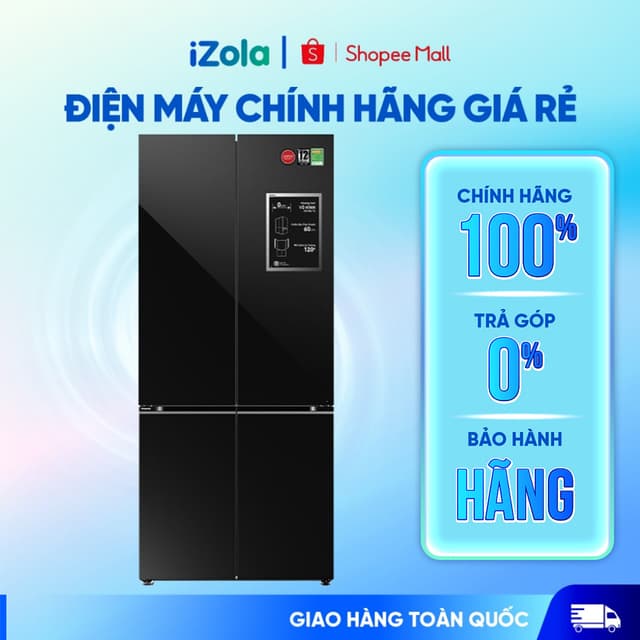 NR-X561BK-VN - Tủ lạnh Panasonic Inverter 510 lít Multi Door NR-X561BK-VN​ - Hàng chính hãng - Ảnh 3
