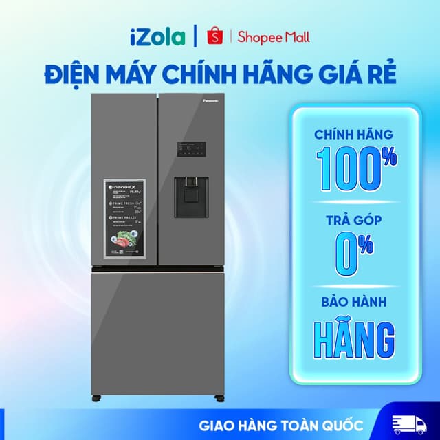 Tủ lạnh Panasonic Inverter 495 lít Multi Door PRIME+ Edition NR-CW530XMMV - Hàng chính hãng - Ảnh 10