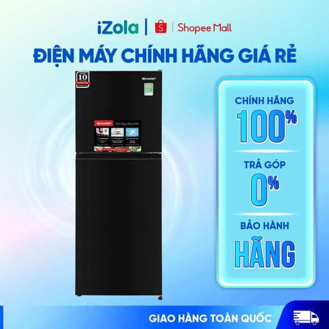 SJ-X215V-DG - Tủ lạnh Sharp Inverter 197 lít SJ-X215V-DG - Hàng chính hãng - Ảnh 3