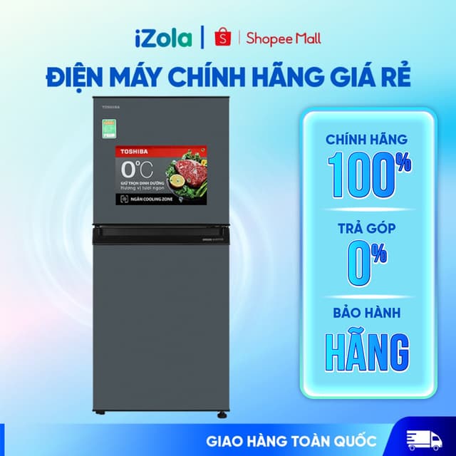 GR-RT252WE-PMV(52) - Tủ lạnh Toshiba Inverter 194 lít GR-RT252WE-PMV(52) - Hàng chính hãng - Ảnh 9