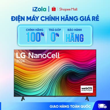So sánh giá Smart Tivi NanoCell LG AI 4K 43 inch 43NANO81TSA - Hàng chính hãng rẻ nhất?