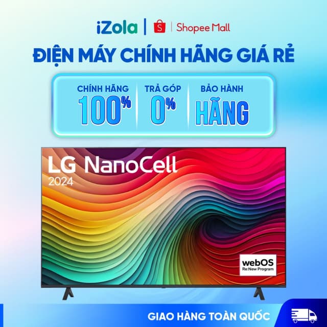 Smart Tivi NanoCell LG AI 4K 43 inch 43NANO81TSA - Hàng chính hãng - Ảnh 2