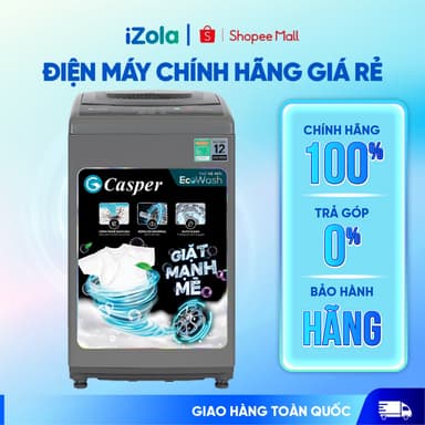 So sánh giá WT-75NG1 - Máy giặt Casper 7.5 kg WT-75NG1 - Hàng chính hãng rẻ nhất?