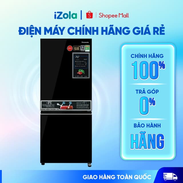 NR-BV281BGMV - Tủ lạnh Panasonic Inverter 255 lít NR-BV281BGMV - Hàng chính hãng - Ảnh 3