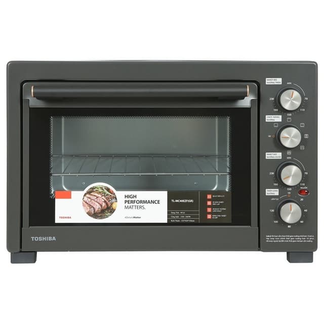Lò nướng Toshiba TL-MC40EZF(GR) Toshiba - Dung tích 40 lít - Công suất 2000W - Bảo hành 12 tháng - Ảnh 5