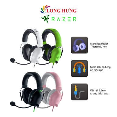 So sánh giá Tai nghe chụp tai có dây Gaming Razer BlackShark V2 X-Wired 3.5mm - Hàng chính hãng rẻ nhất?