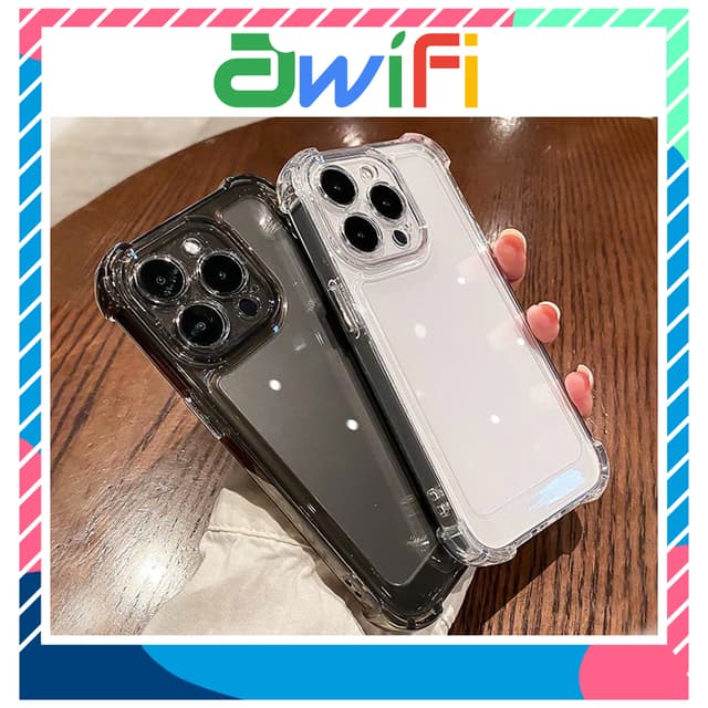 Ốp lưng iphone TPU Silicon Bảo Vệ Bốn Góc Trong Siêu Chống Sốc 6plus/7plus/8plus/x/xs/11/12/13/14/15/16/17/pro/max U4-13 - Ảnh 11