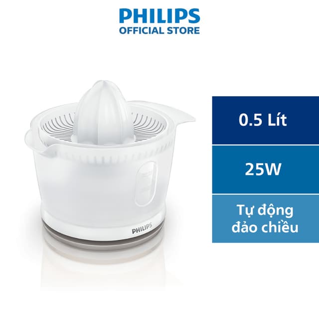 Máy Vắt Cam PHILIPS HR2738 0.5L 25W - Hàng Chính Hãng - Ảnh 12
