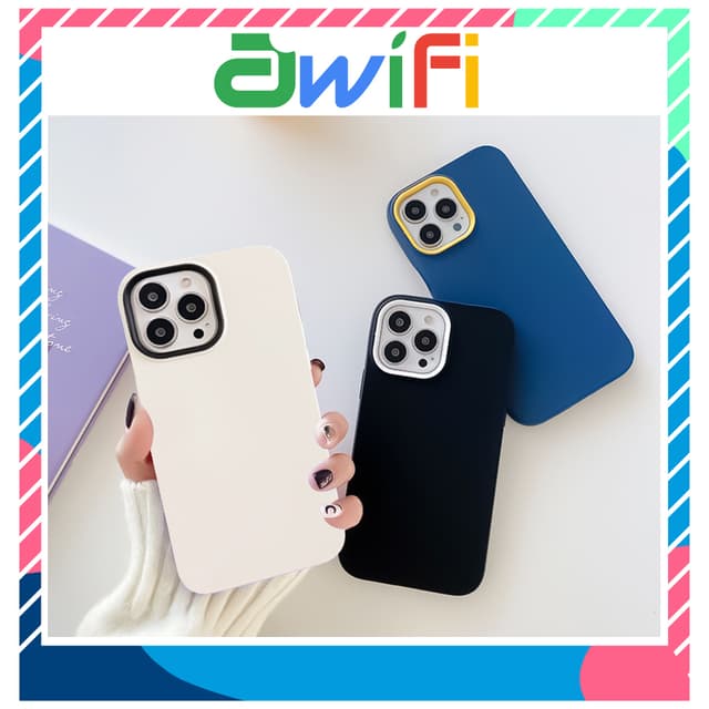 Ốp Điện Thoại Iphone Silicon Siêu Chống Sốc 3 Trong1 6/6plus/7plus/8plus/x/xs/11/12/13/14/15/pro/max/promax - Awifi R5-5 - Ảnh 11