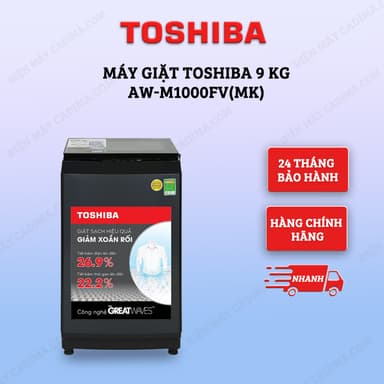 So sánh giá Máy giặt cửa trên Toshiba 9 kg AW-M1000FV(MK) giá rẻ - Hàng chính hãng rẻ nhất?