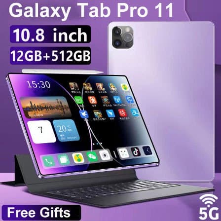 2025 Máy tính bảng Galaxy Pro11 mới 16GB + 512GB 10,8 inch Máy tính bảng vẽ cho trẻ em được bán với giá thấp - Ảnh 1