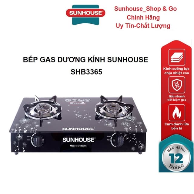 Bếp ga đôi Sunhouse SHB3365_Hàng chính hãng - Ảnh 8