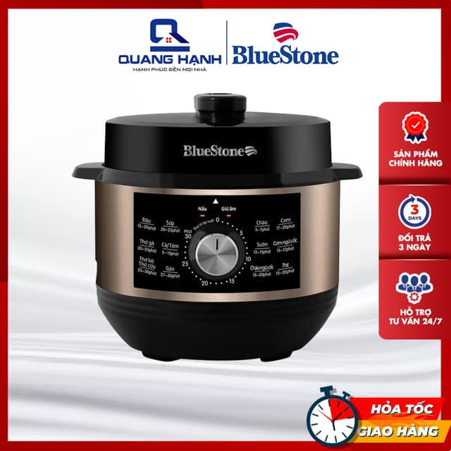 Nồi áp suất Bluestone PCB-5648 4.5 lít 900W - Ảnh 3