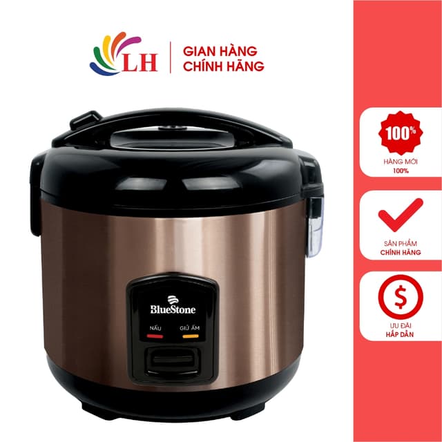 Nồi cơm điện nắp gài Bluestone 1.2 lít RCB-5512 - Hàng chính hãng - Đa chức năng - Ảnh 6