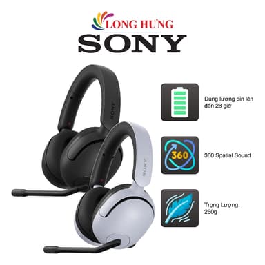 So sánh giá Tai nghe chụp tai Bluetooth Gaming Sony INZONE H5 WH-G500 - Hàng chính hãng rẻ nhất?