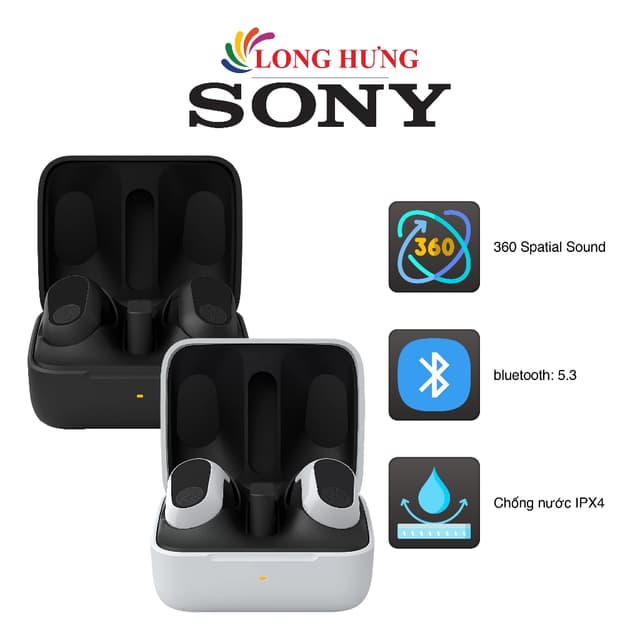 Tai nghe Bluetooth True Wireless Gaming Sony INZONE Buds WF-G700N - Hàng chính hãng - Ảnh 3