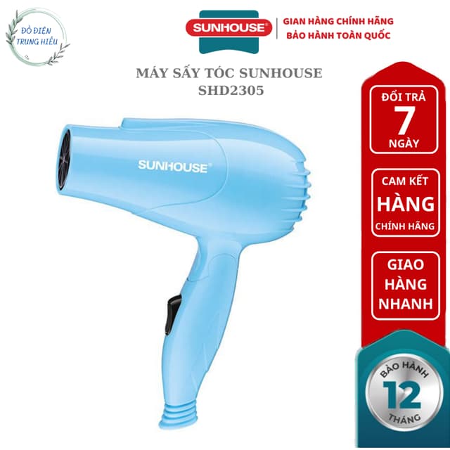 Máy sấy tóc SUNHOUSE SHD2305 - bảo hành chính hãng 12 tháng - Ảnh 11