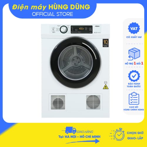 [SHIP HỎA TỐC 2H TẠI HÀ NỘI ] Máy sấy thông hơi Aqua 7 Kg AQH-V700FW/ AQH-V800H SS - Ảnh 8
